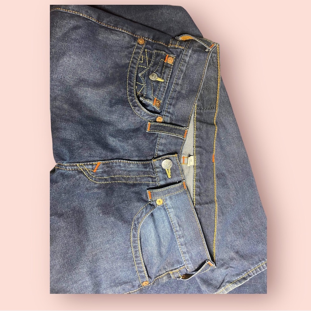 Men’s True Religion Geno Slim Straight Leg Jeans, Size 32, Authentic, Ne… - Picture 8 of 8